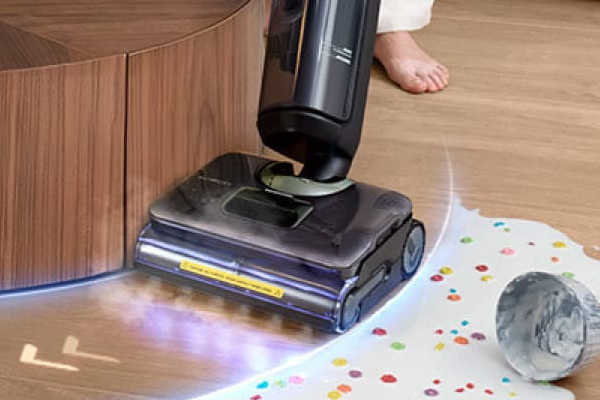 Odkurzacz pionowy Tineco Floor One S7 Stretch Steam Plus czarny